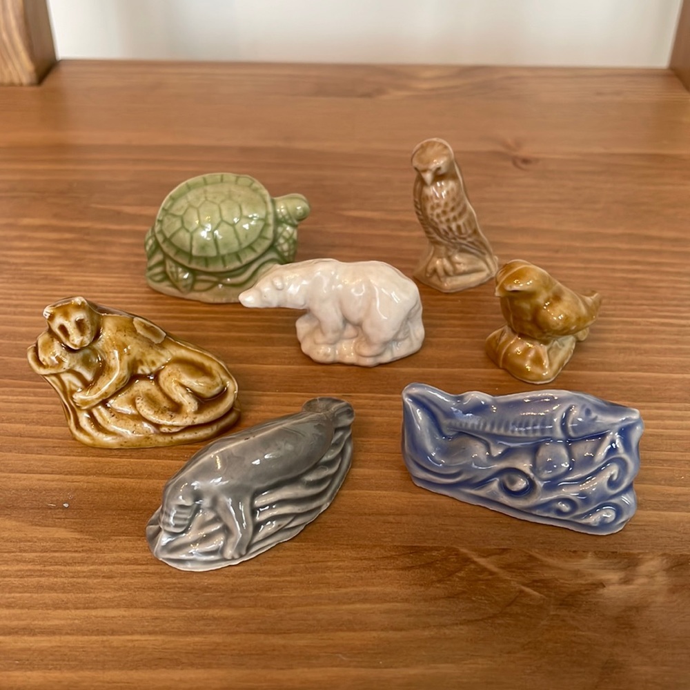 Wade Whimsy Collectable Ceramic Animal Lot